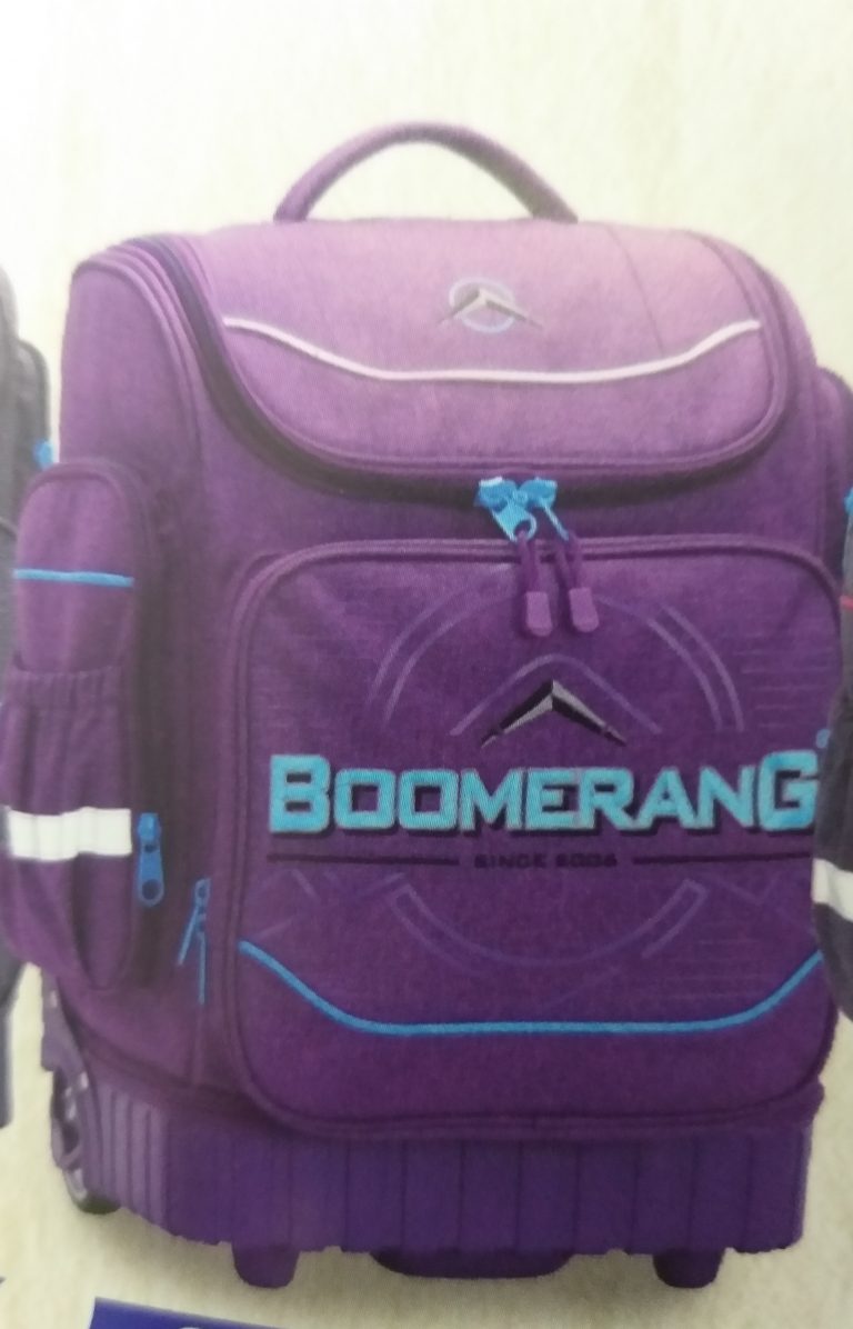 Boomerang Trolley XL Hard Base Purple MONNATAZ