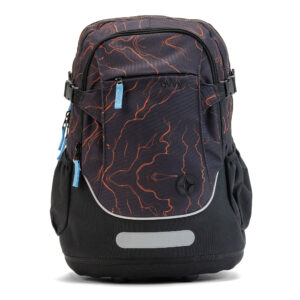 Savvy Flair Black/Orange Orthopaedic bag