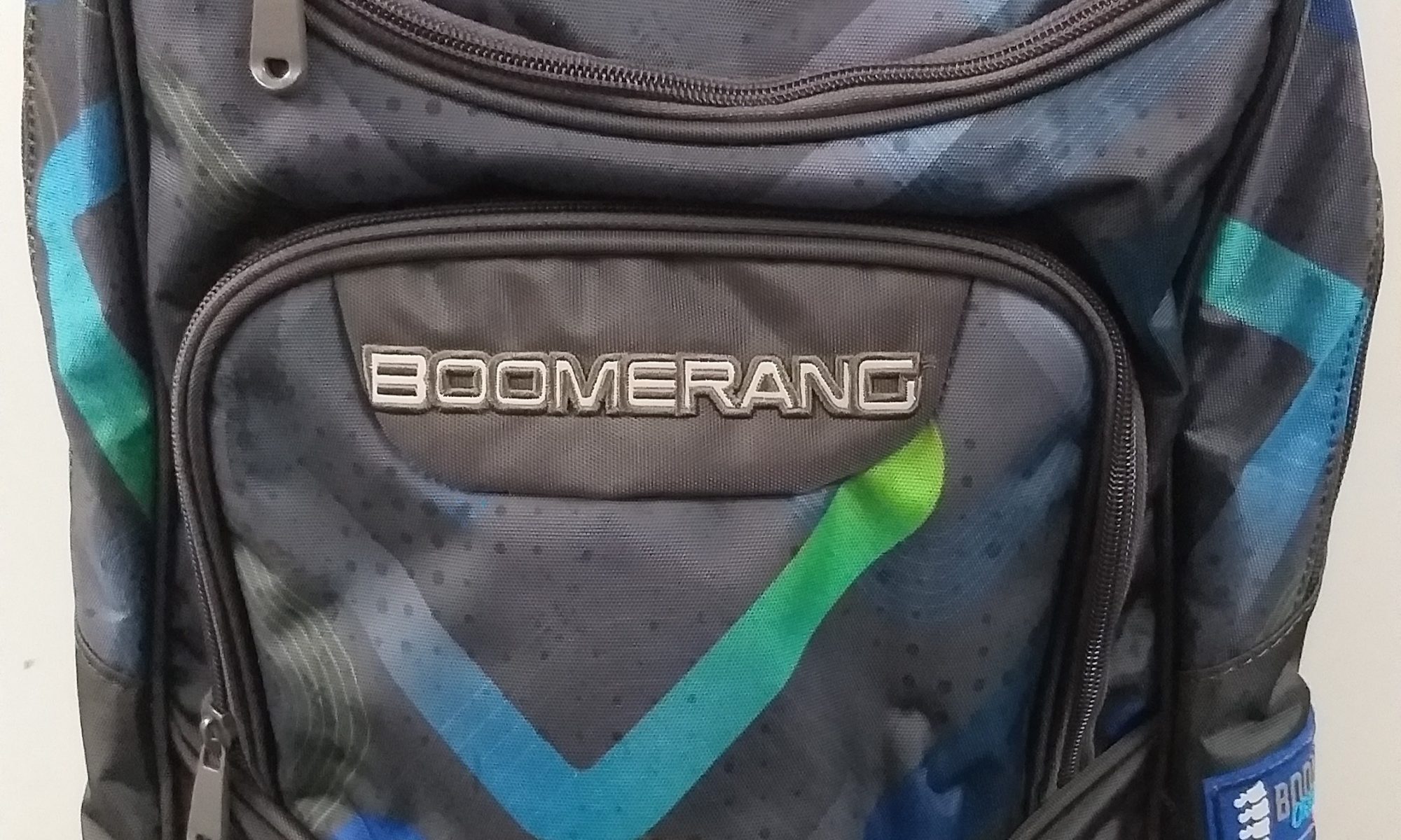 Boomerang Orthopeadic Bag Grey